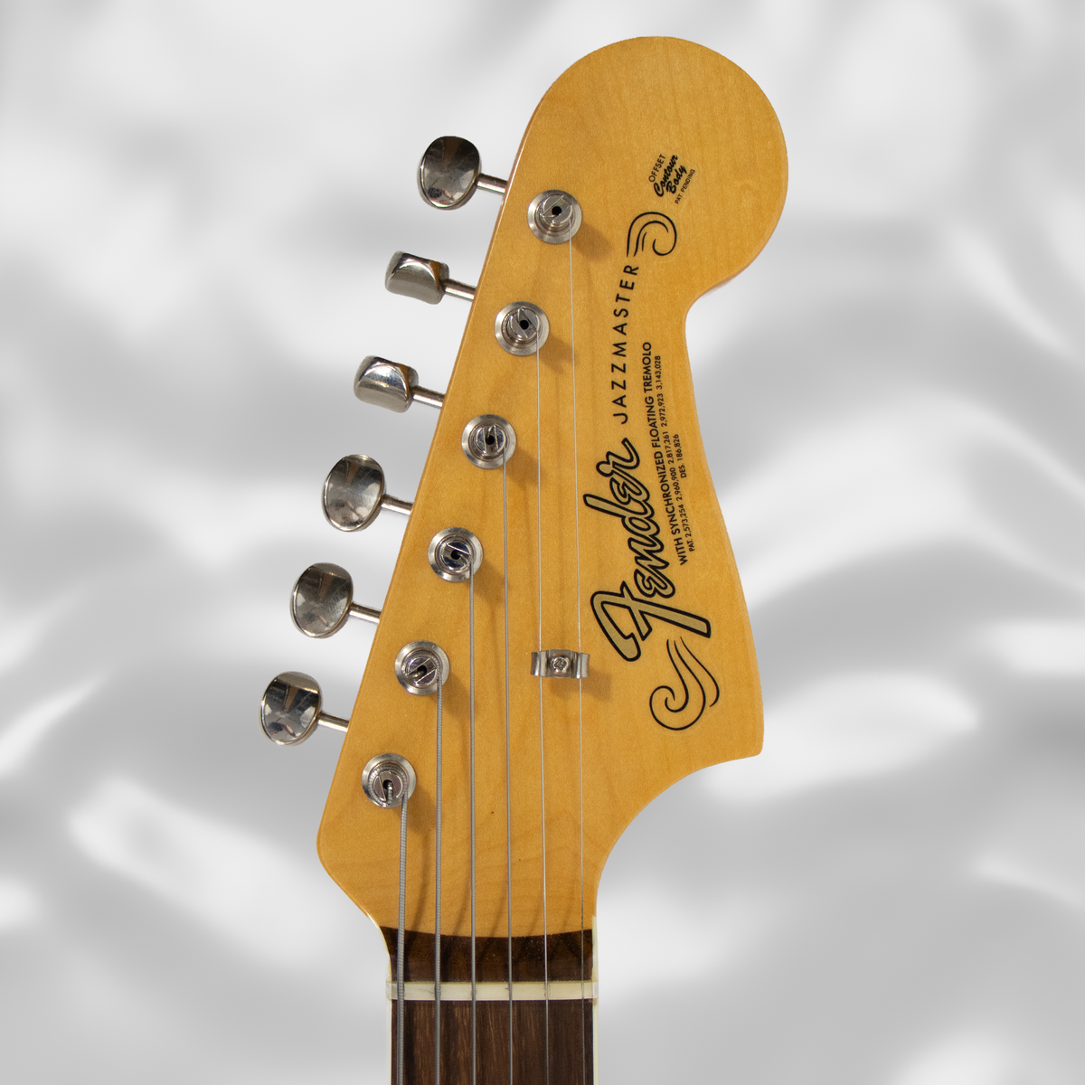 Fender 60th Anniversary Triple Jazzmaster (2018) – Daphne Blue w/ Matching Headstock – USA Made – OHSC