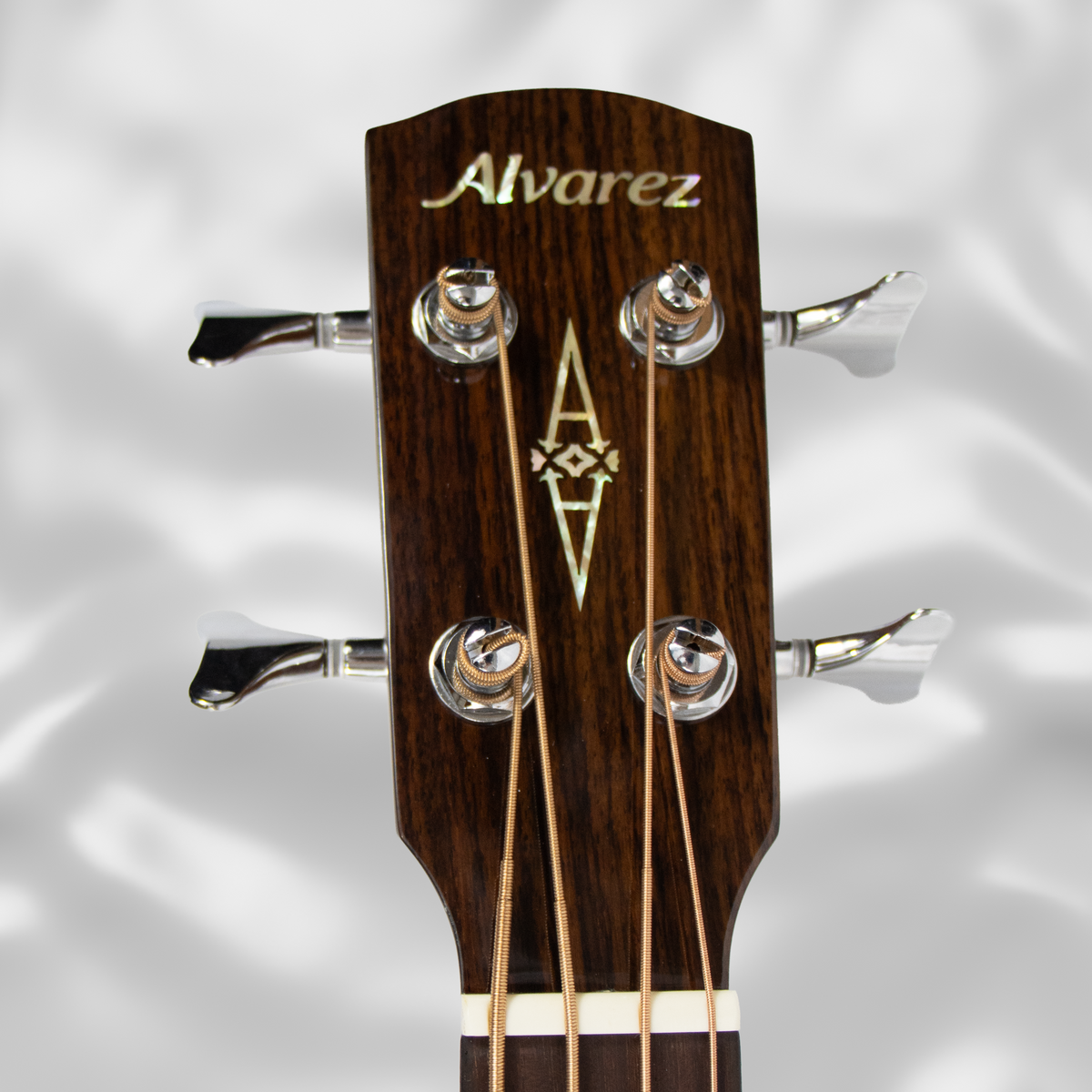 Alvarez Artist Elite Bass guitar. Acoustic/electric cutaway, with armrest