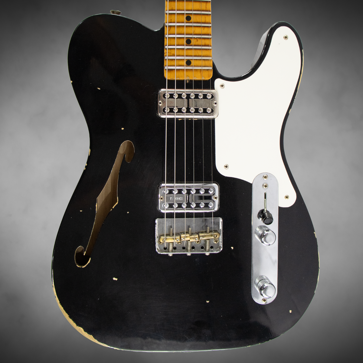 Fender Custom Shop Telecaster Blk Semi Hollow with OHSC